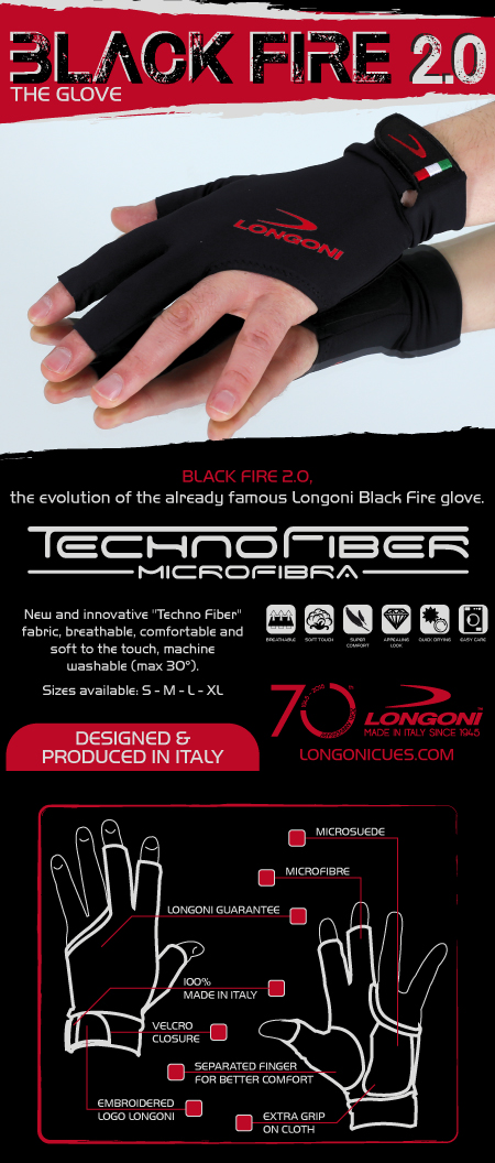 black fire gloves longoni
