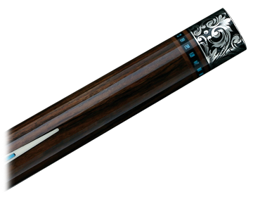 longoni cue queue taco stecca carom dedalo turquoise p4